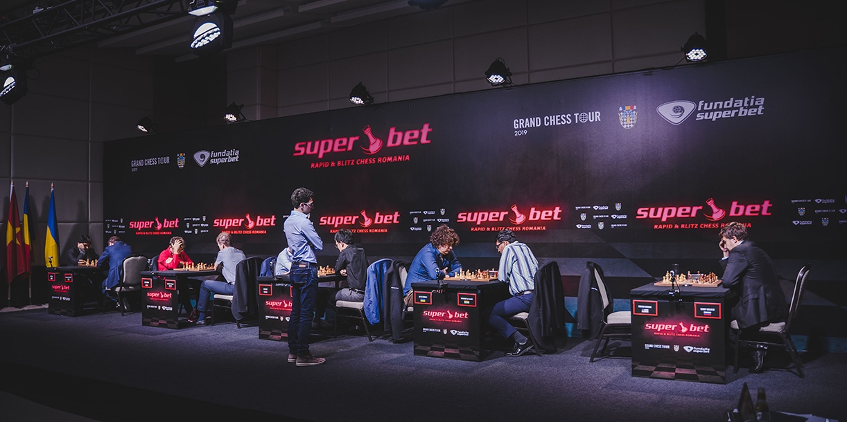 ZIUA 2: Lupta s-a încins pentru trofeul Superbet Rapid & Blitz, Korobov i-a luat fața lui Anish